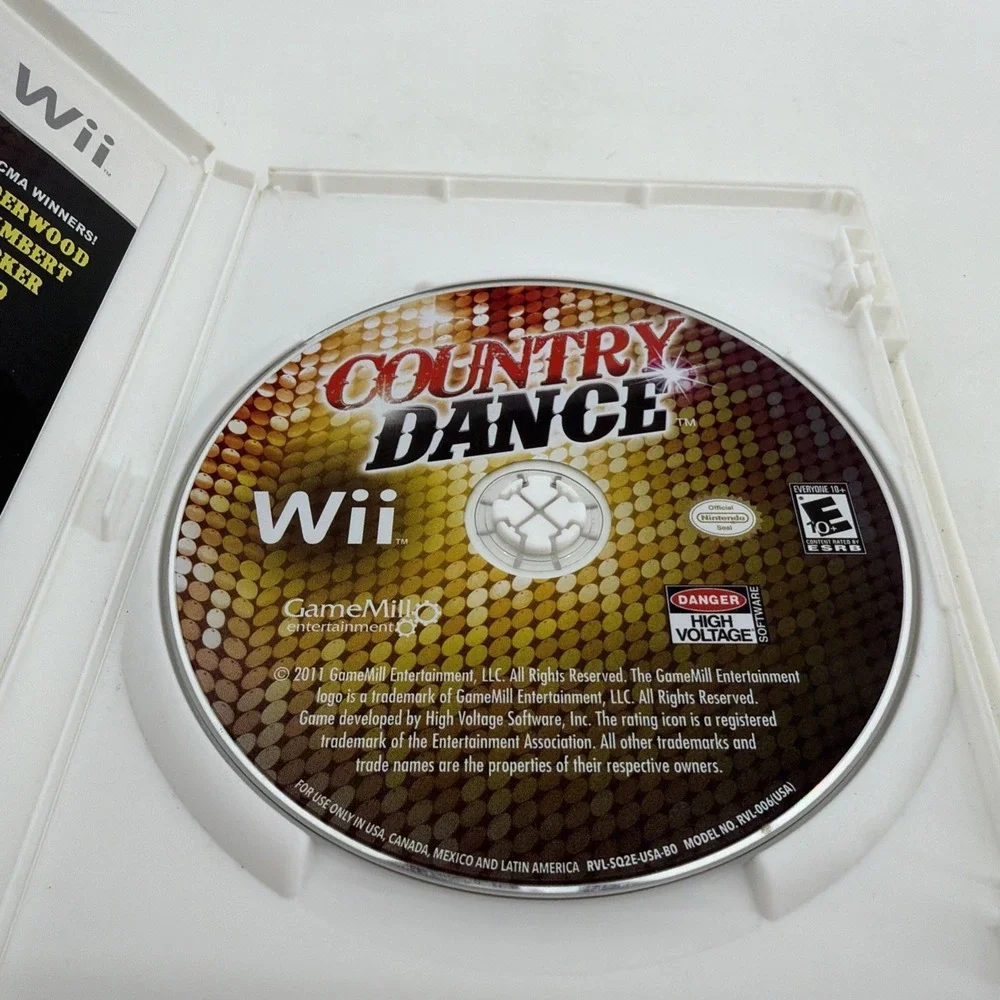 Country Dance (Nintendo Wii) CIB COMPLETE & TESTED